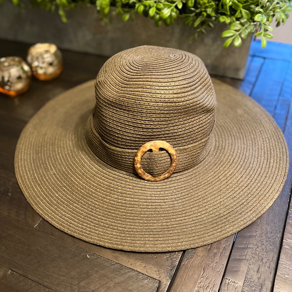 Floppy Brown Beach Hat
